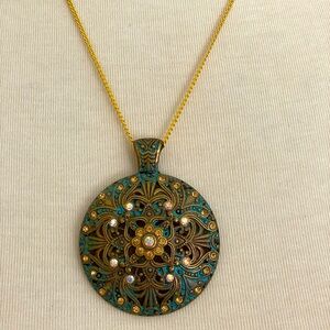 Antiqued Necklace